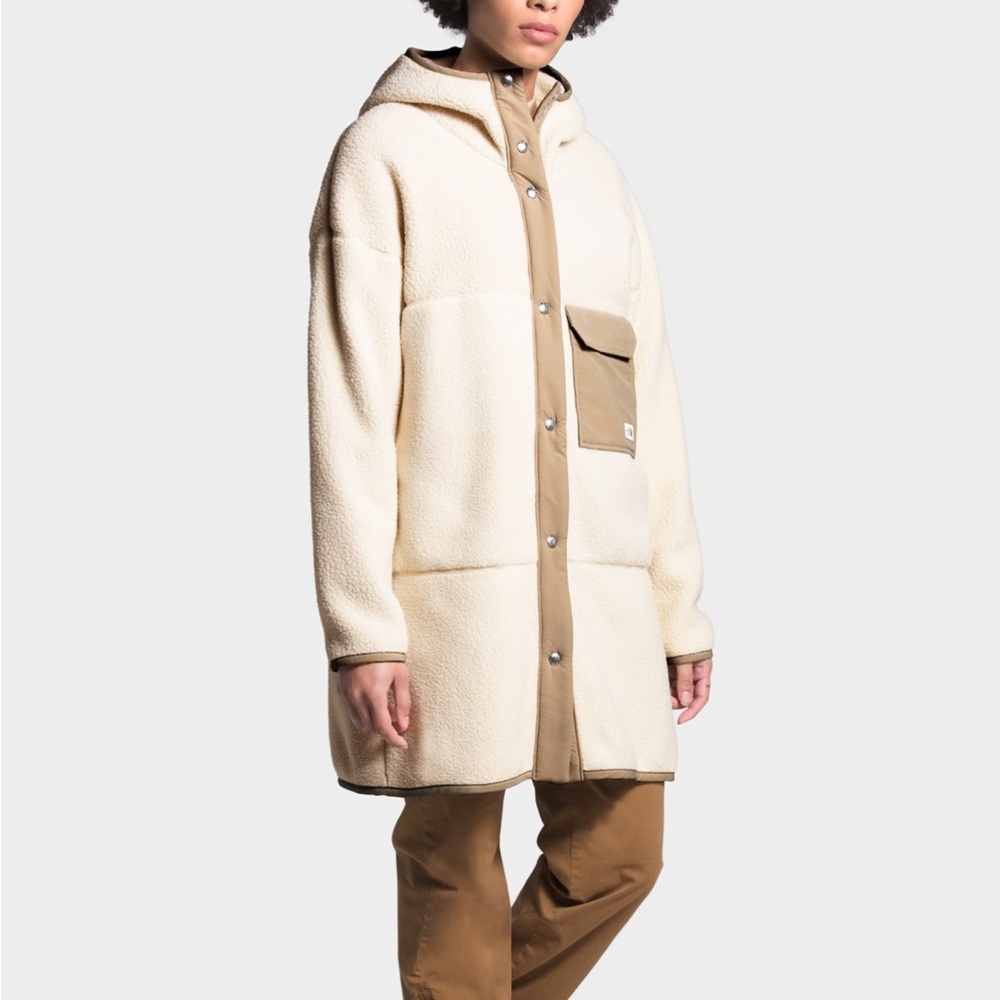 The North Face Cragmont Fleece Coat women's fall midnight warm size m